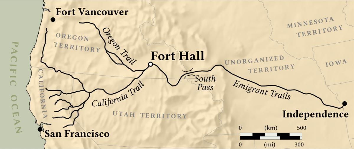 Harta fort vancouver