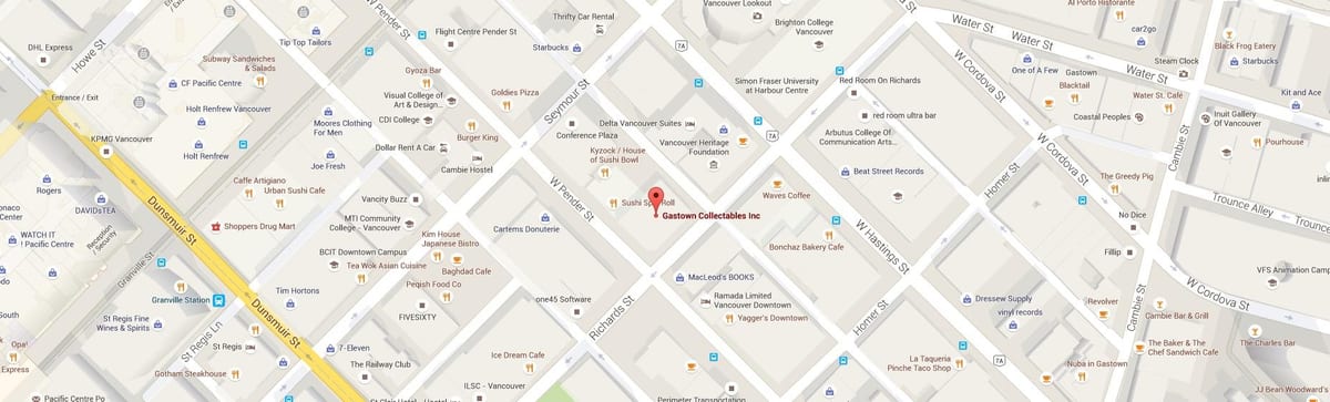 harta hotel vancouver bc