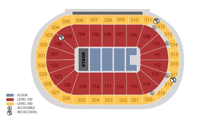 rogers arena poarta hartă