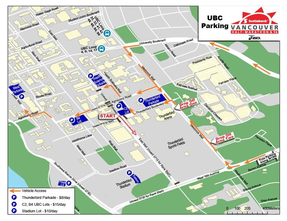 Harta ubc parcare