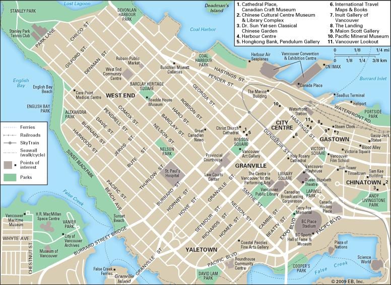 harta west end vancouver bc