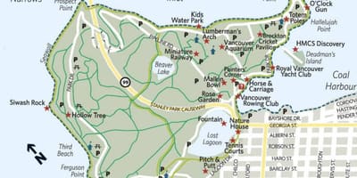 Harta cherestegiu arc stanley park