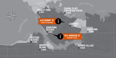 Harta de ciclu și ghid insula vancouver