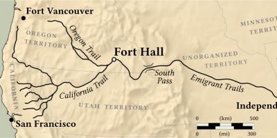 Harta fort vancouver