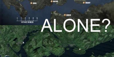 Harta insulei vancouver singur
