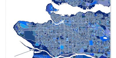 Harta de artă vancouver