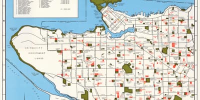 Harta vancouver comunitate