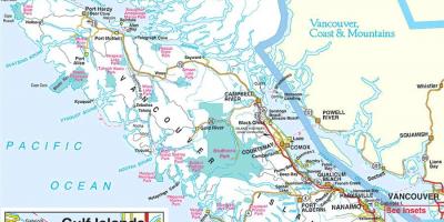 Vancouver parcuri hartă